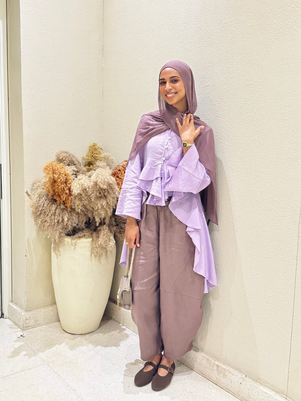 Butterfly Blouse - Lilac