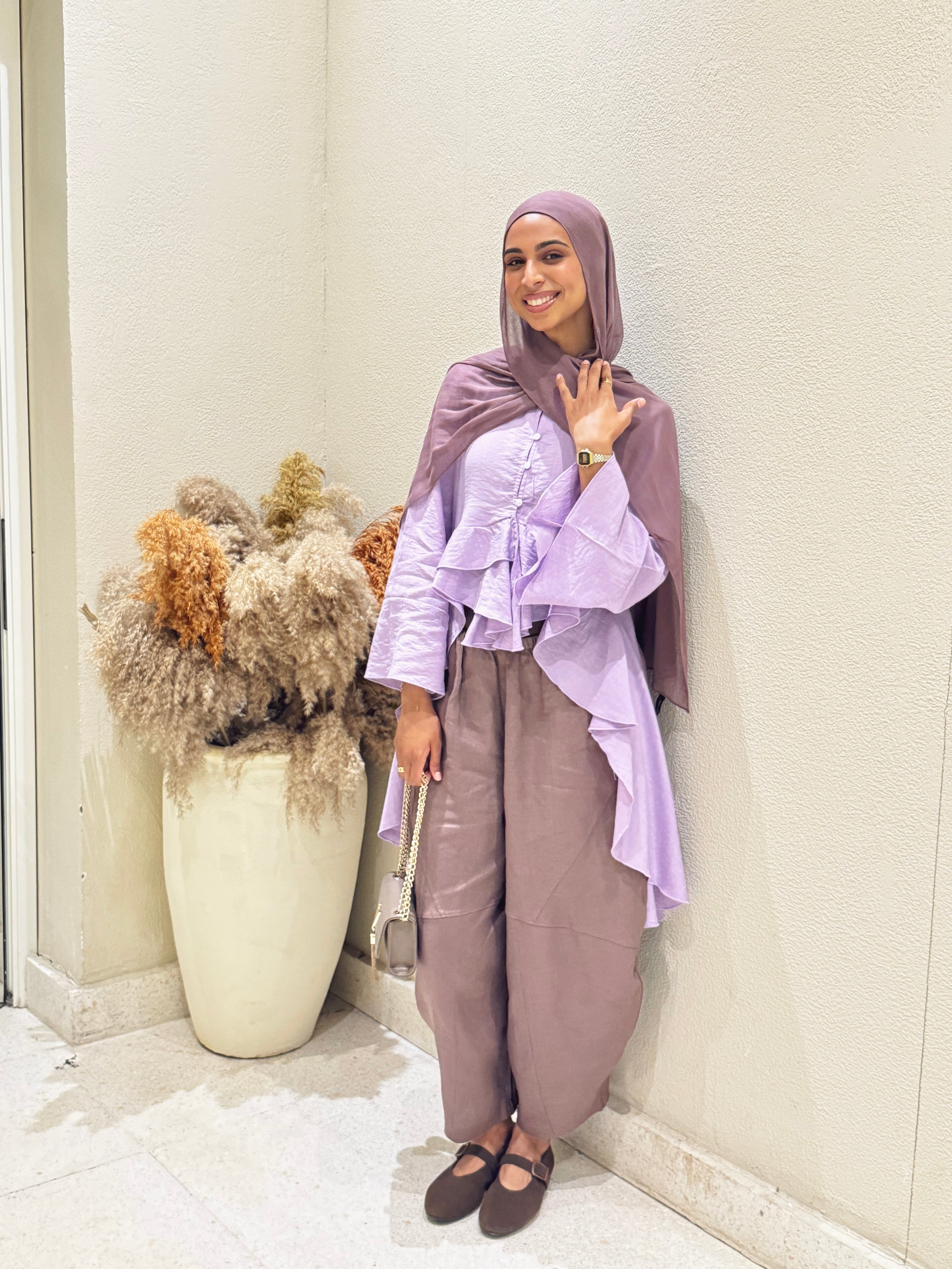 Butterfly Blouse - Lilac
