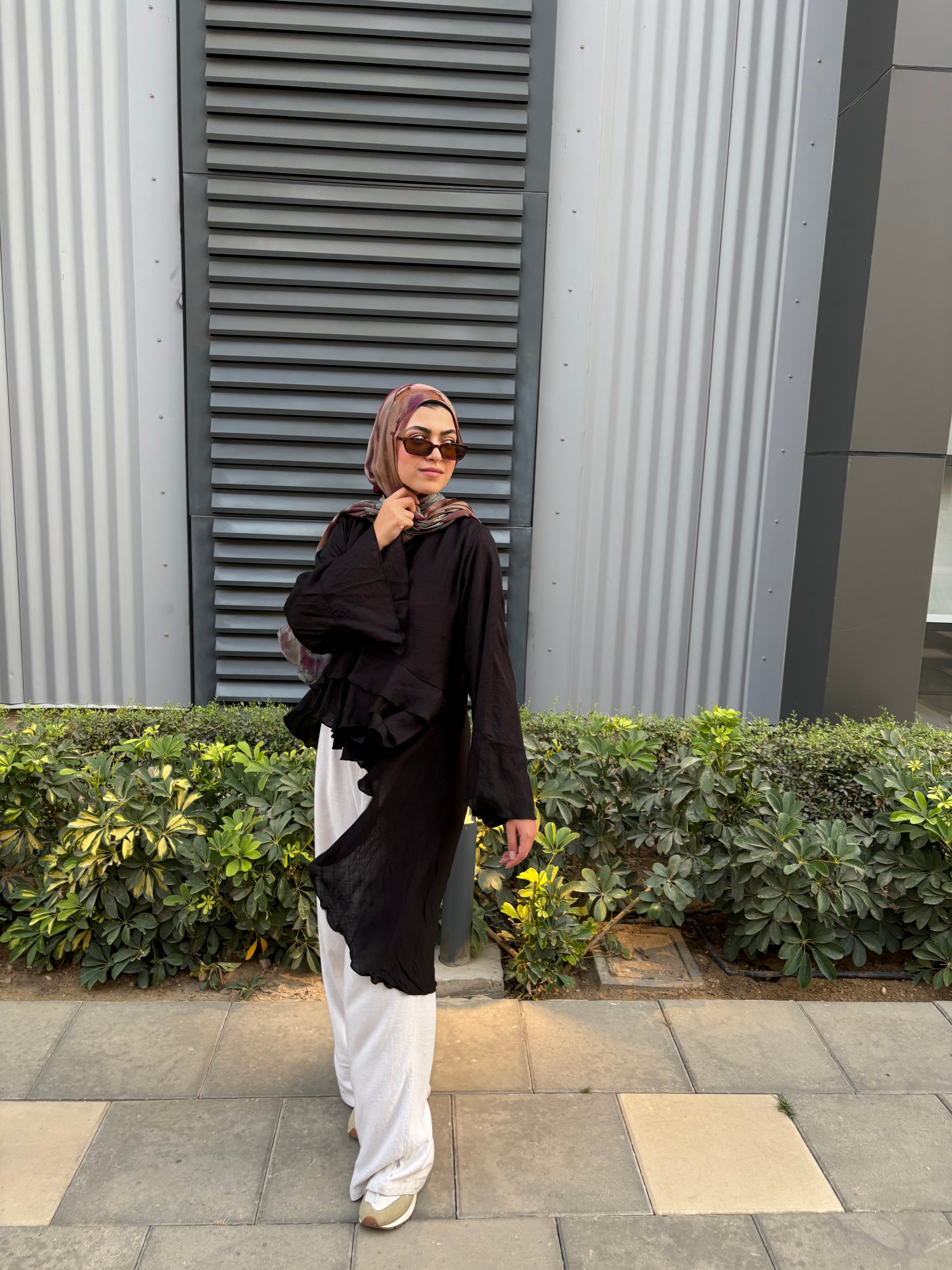 Butterfly Blouse- Black