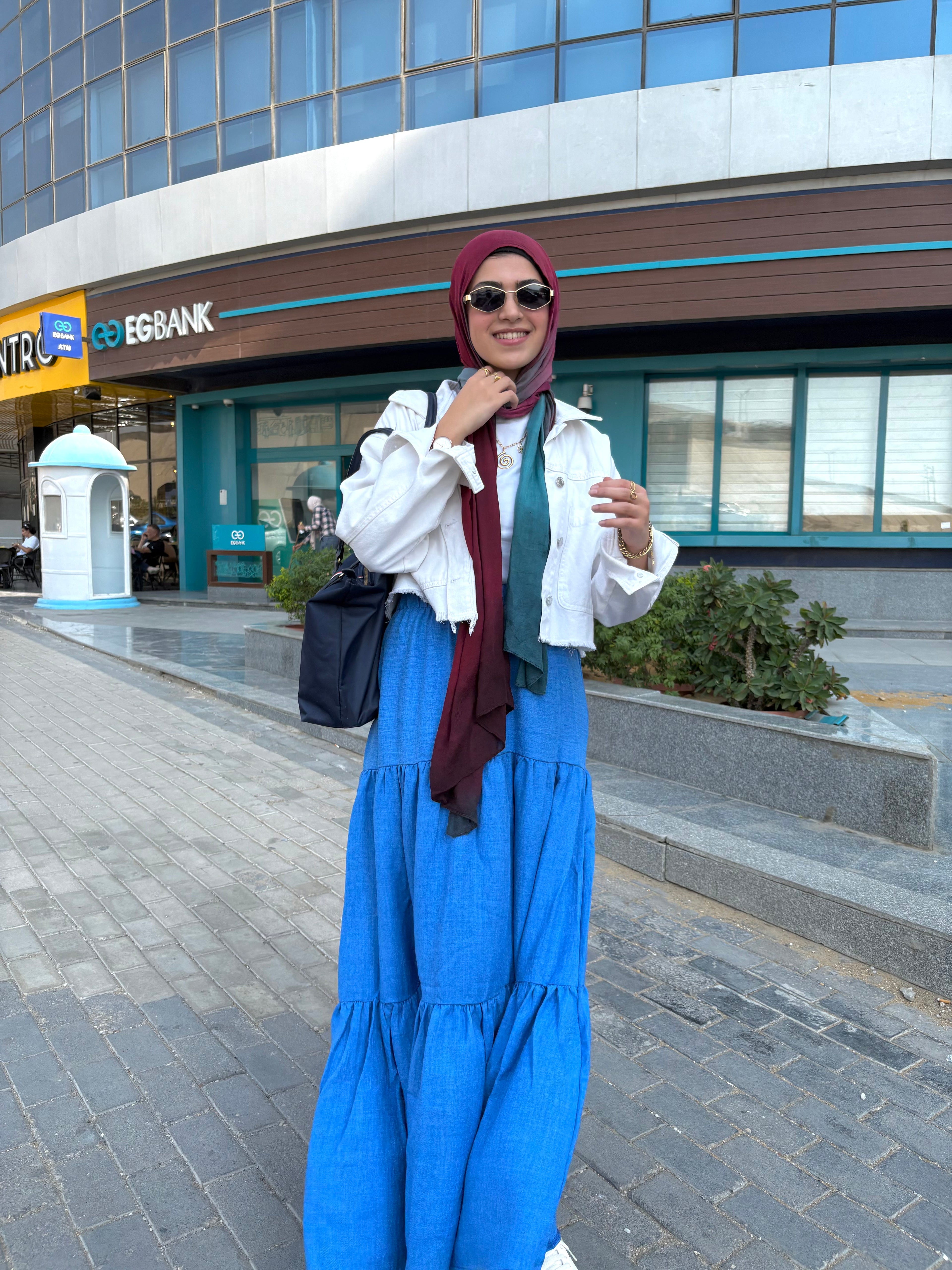 Nabeela Skirt - Blue