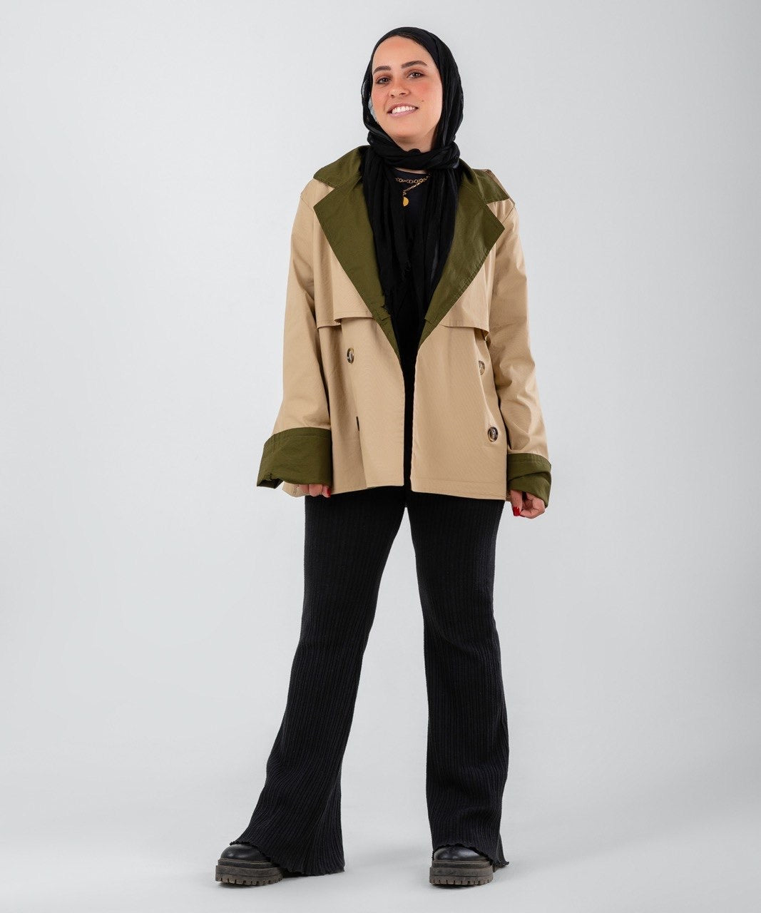 Double Faced Trench Coat