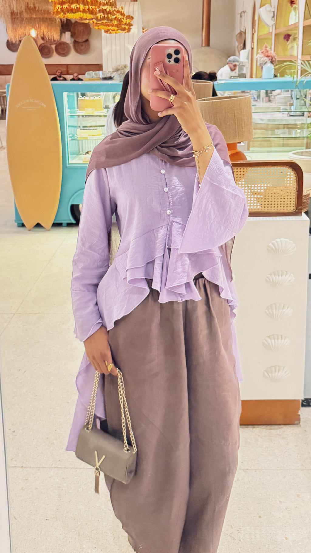 Butterfly Blouse - Lilac