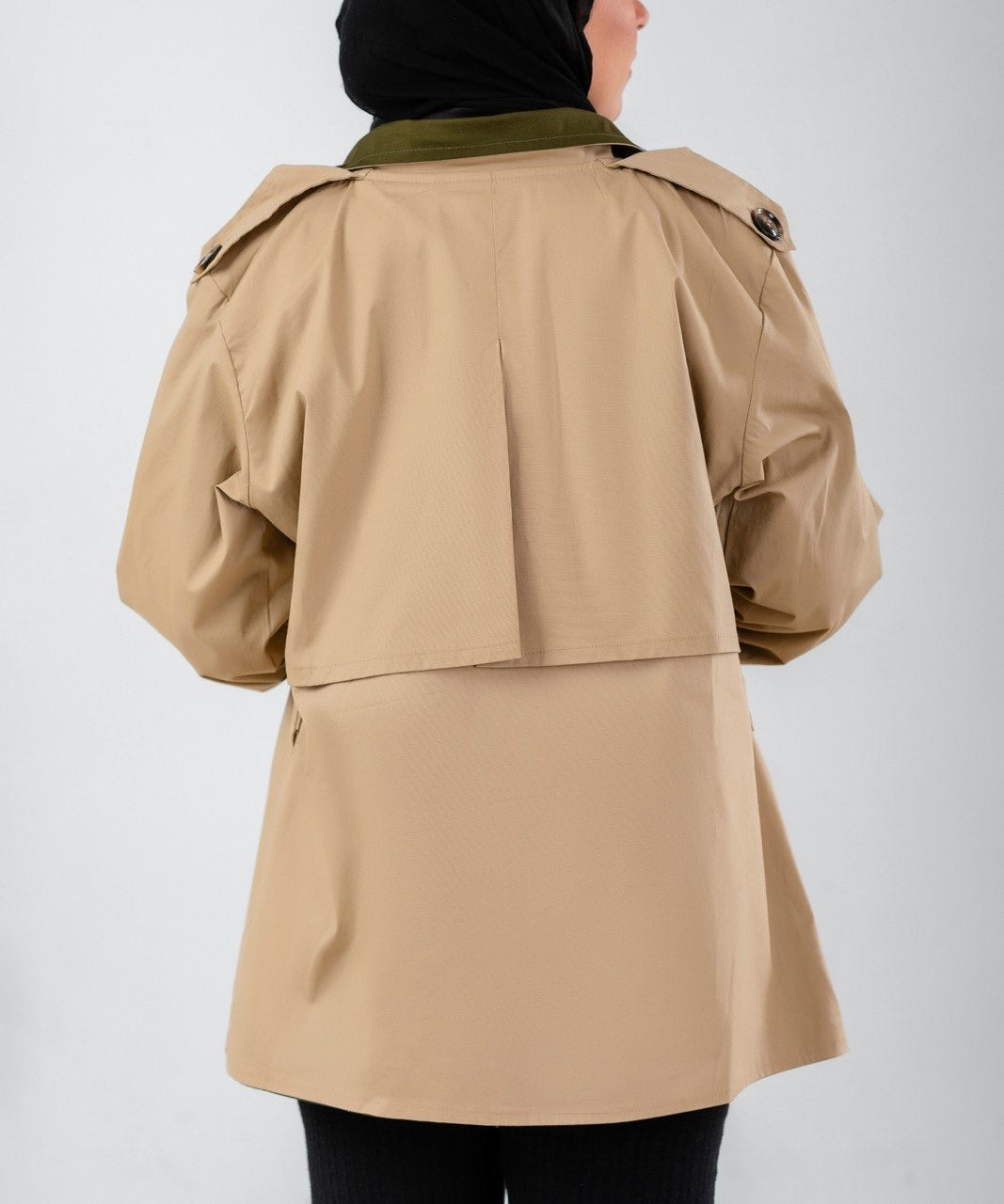 Double Faced Trench Coat