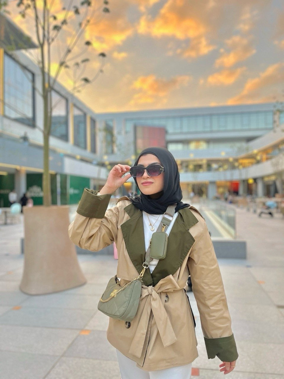 Double Faced Trench Coat