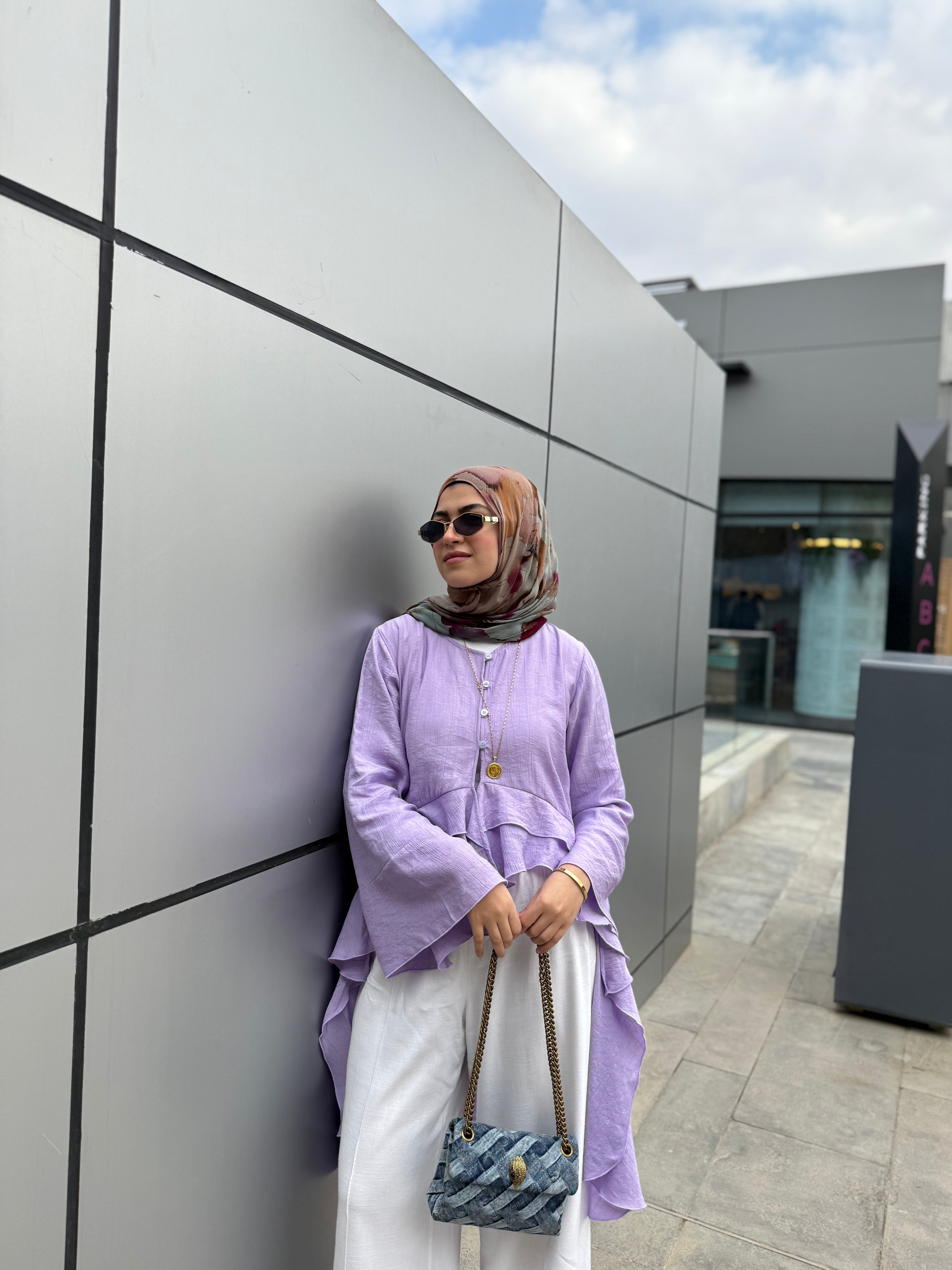 Butterfly Blouse - Lilac