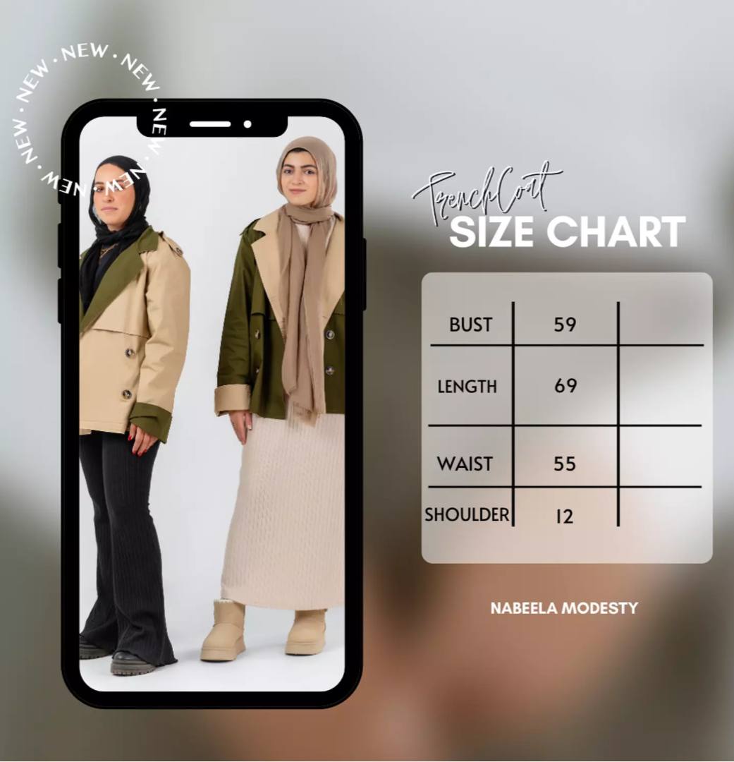 Double Faced Trench Coat