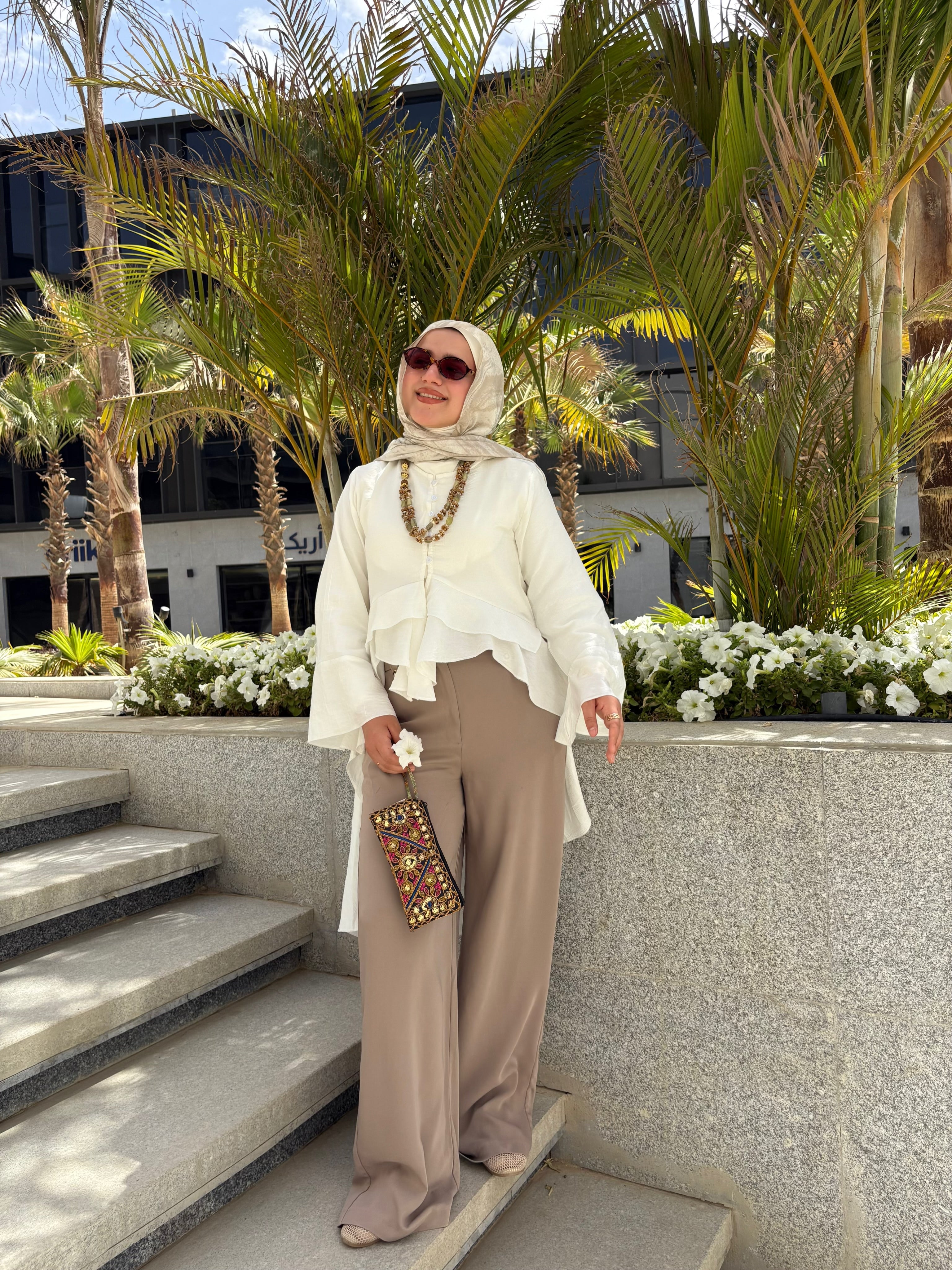 PRE-ORDER Butterfly Blouse - White