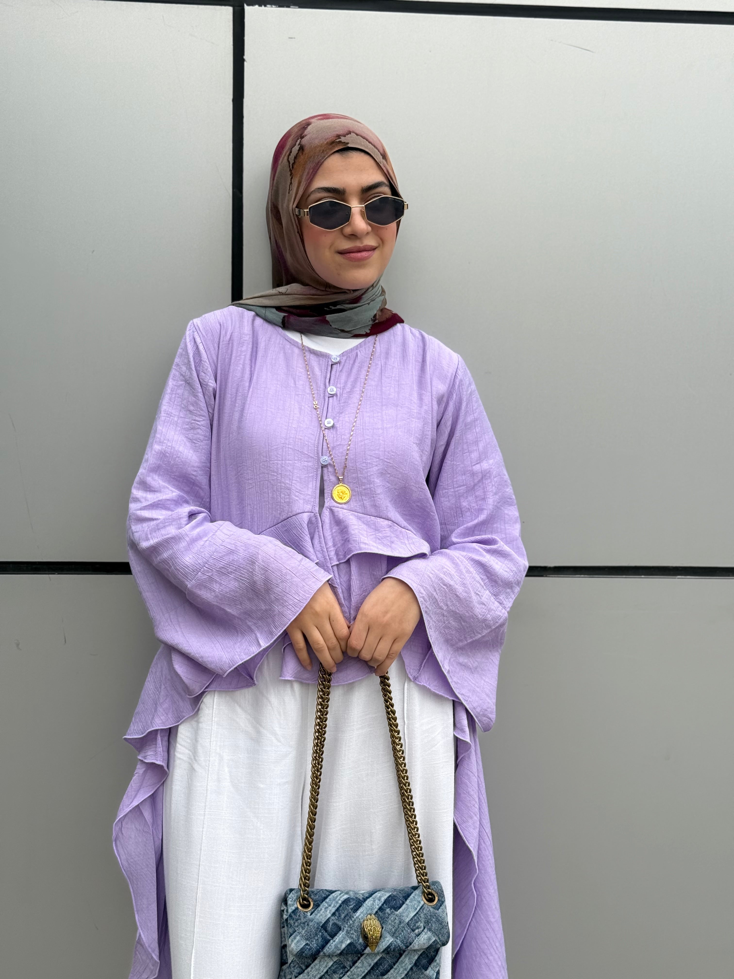 Butterfly Blouse - Lilac