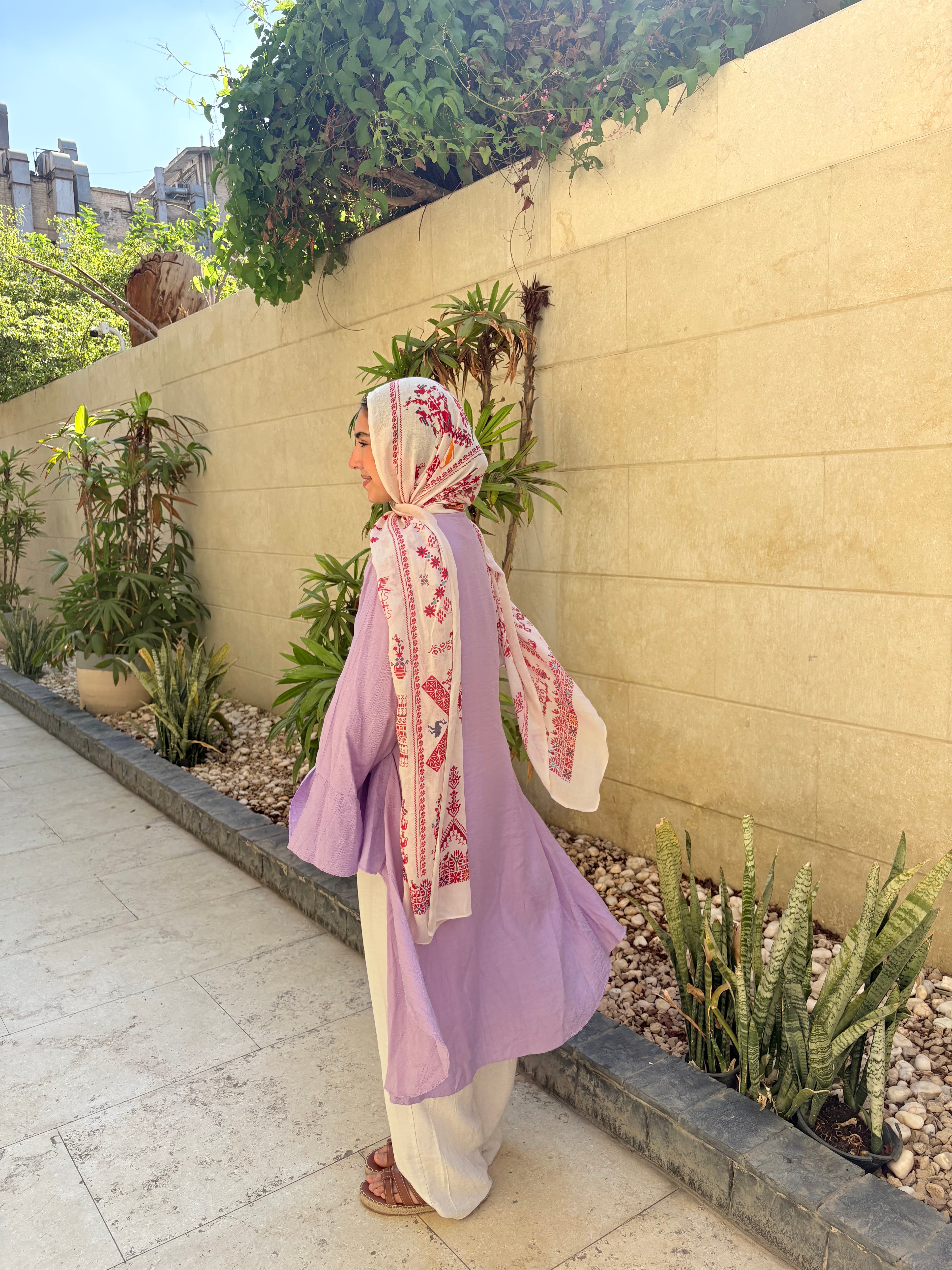 Butterfly Blouse - Lilac