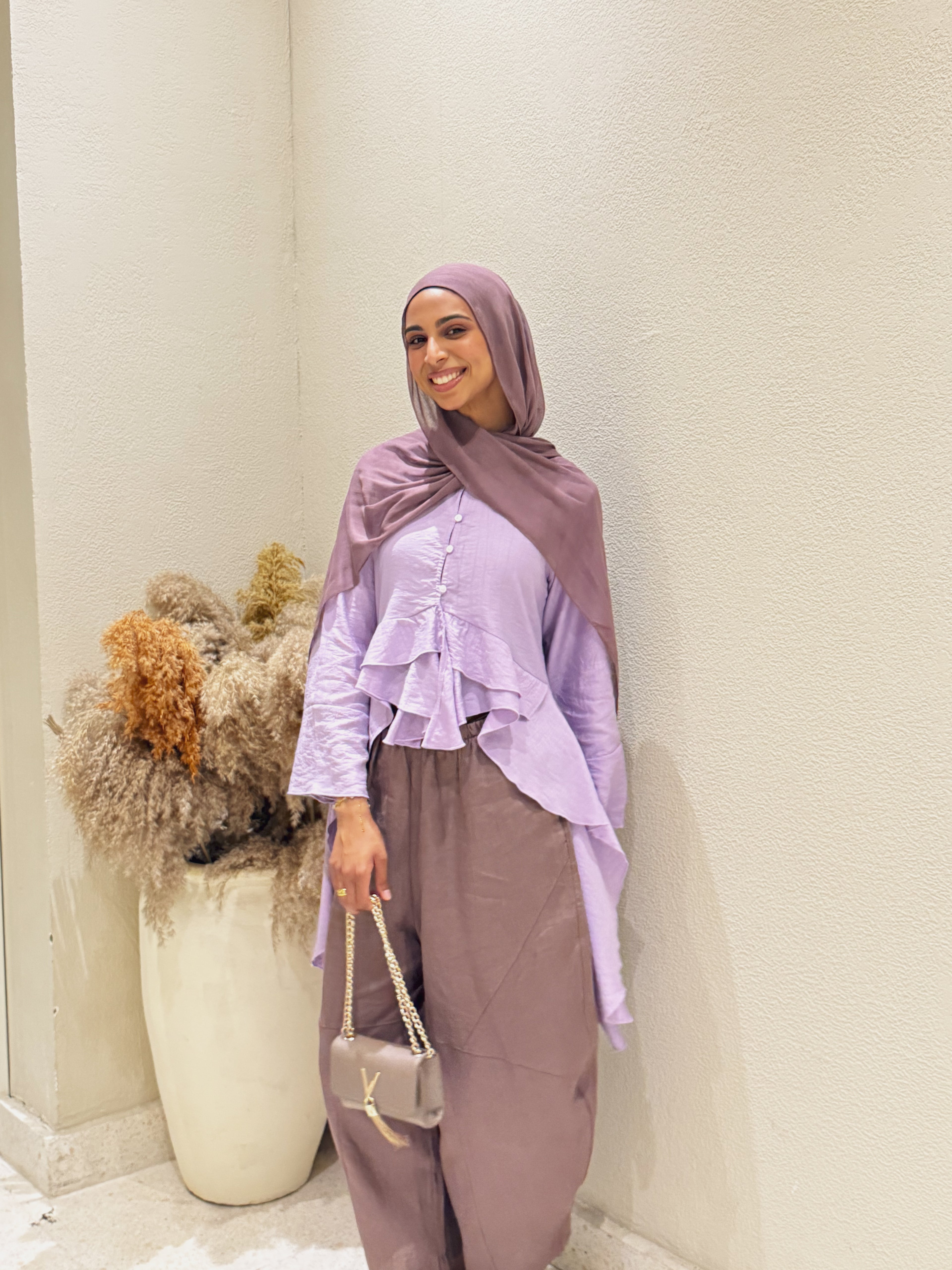 Butterfly Blouse - Lilac
