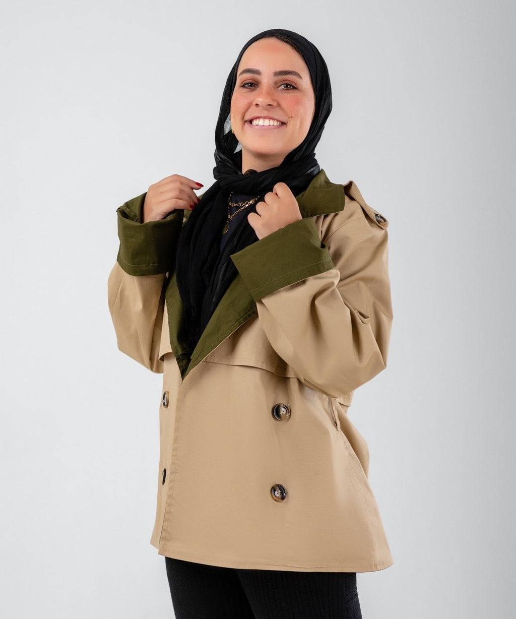 Double Faced Trench Coat