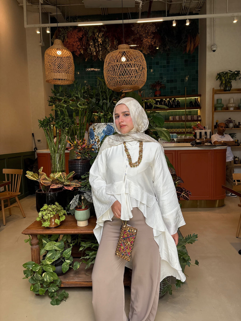 Butterfly Blouse - White