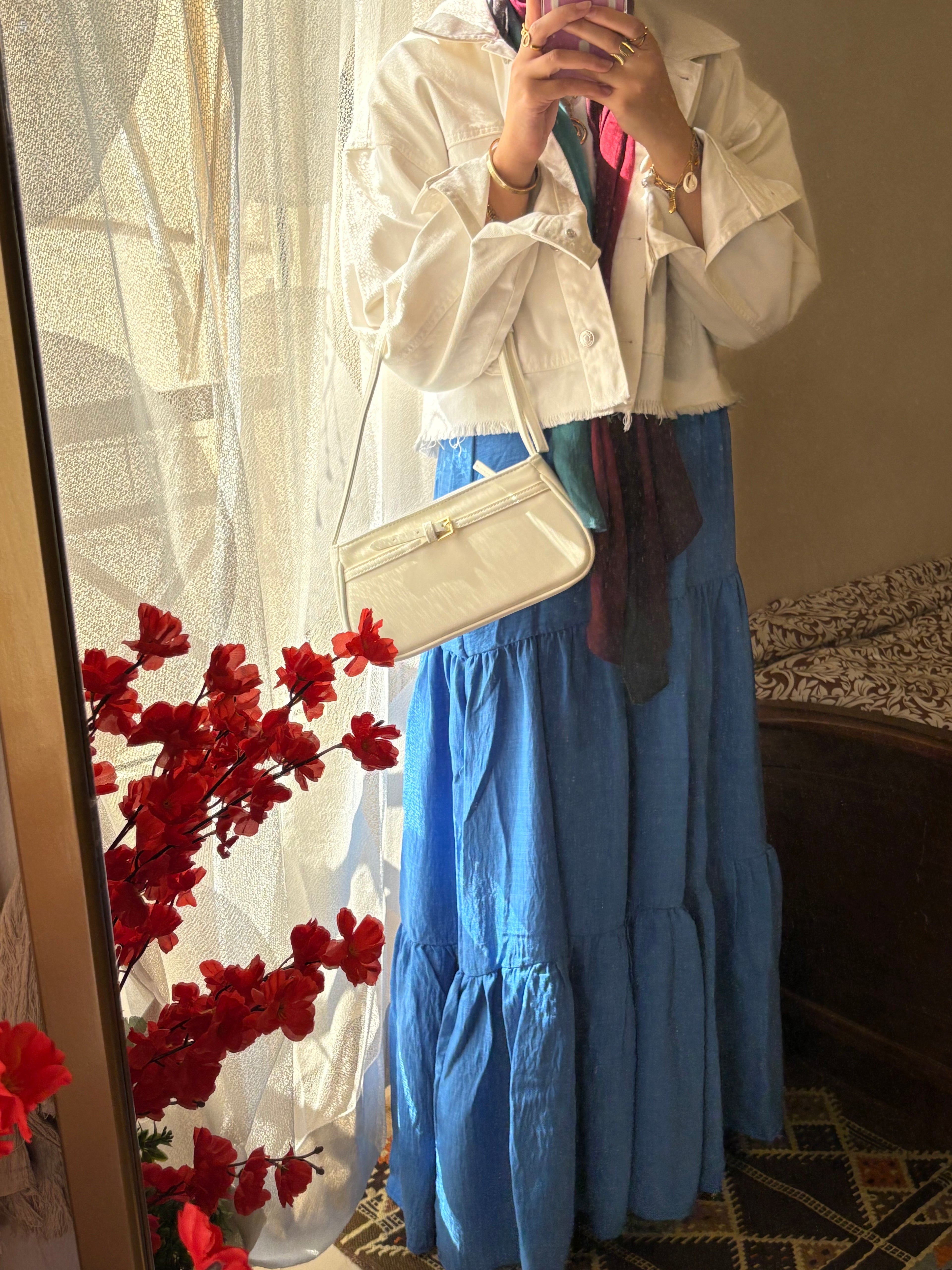 Nabeela Skirt - Blue