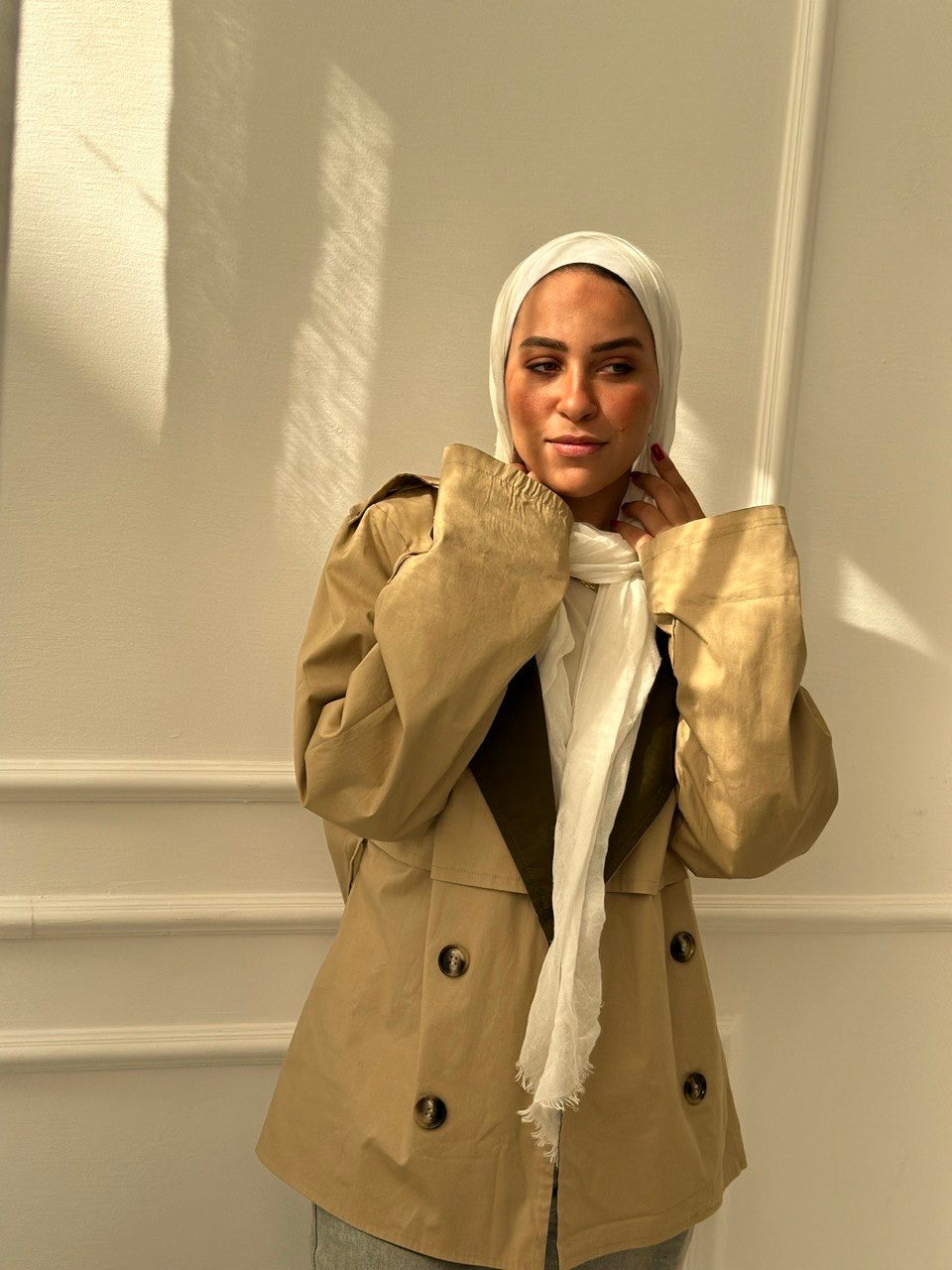 Double Faced Trench Coat
