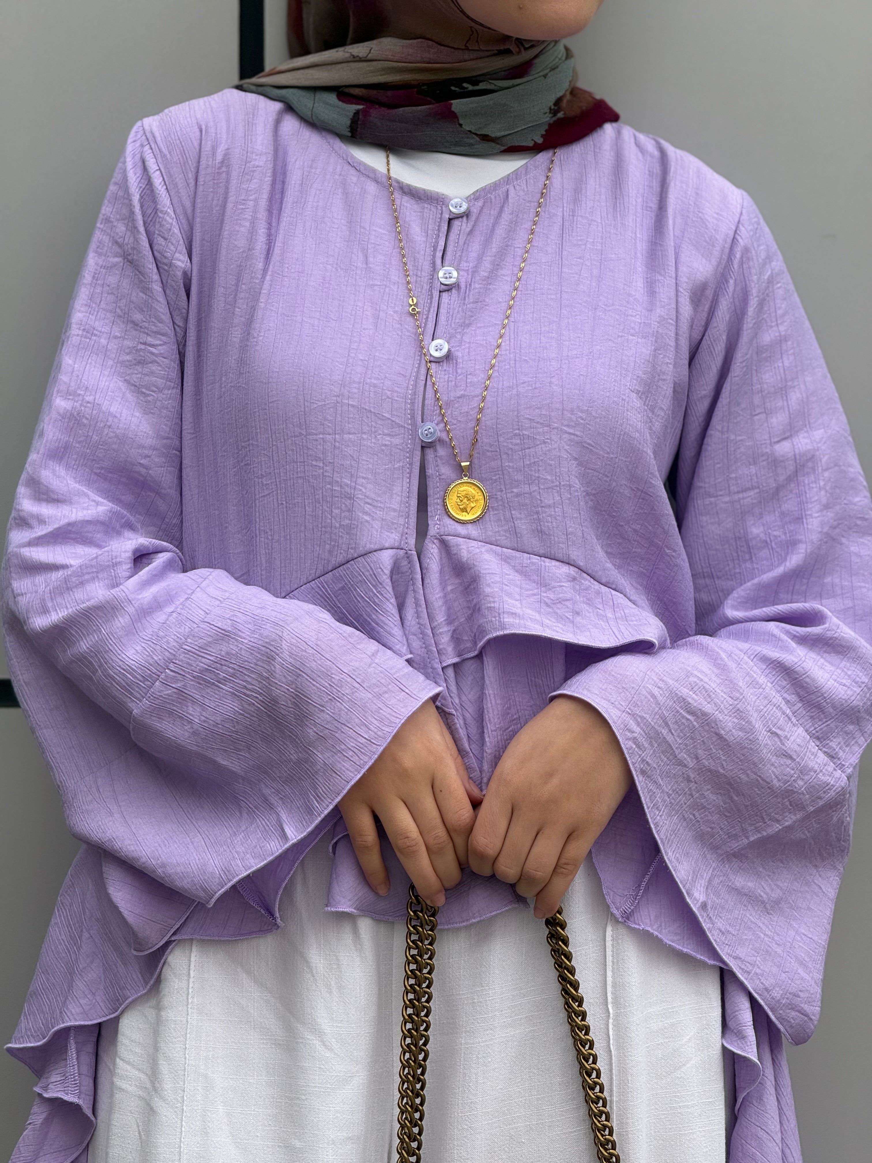 Butterfly Blouse - Lilac