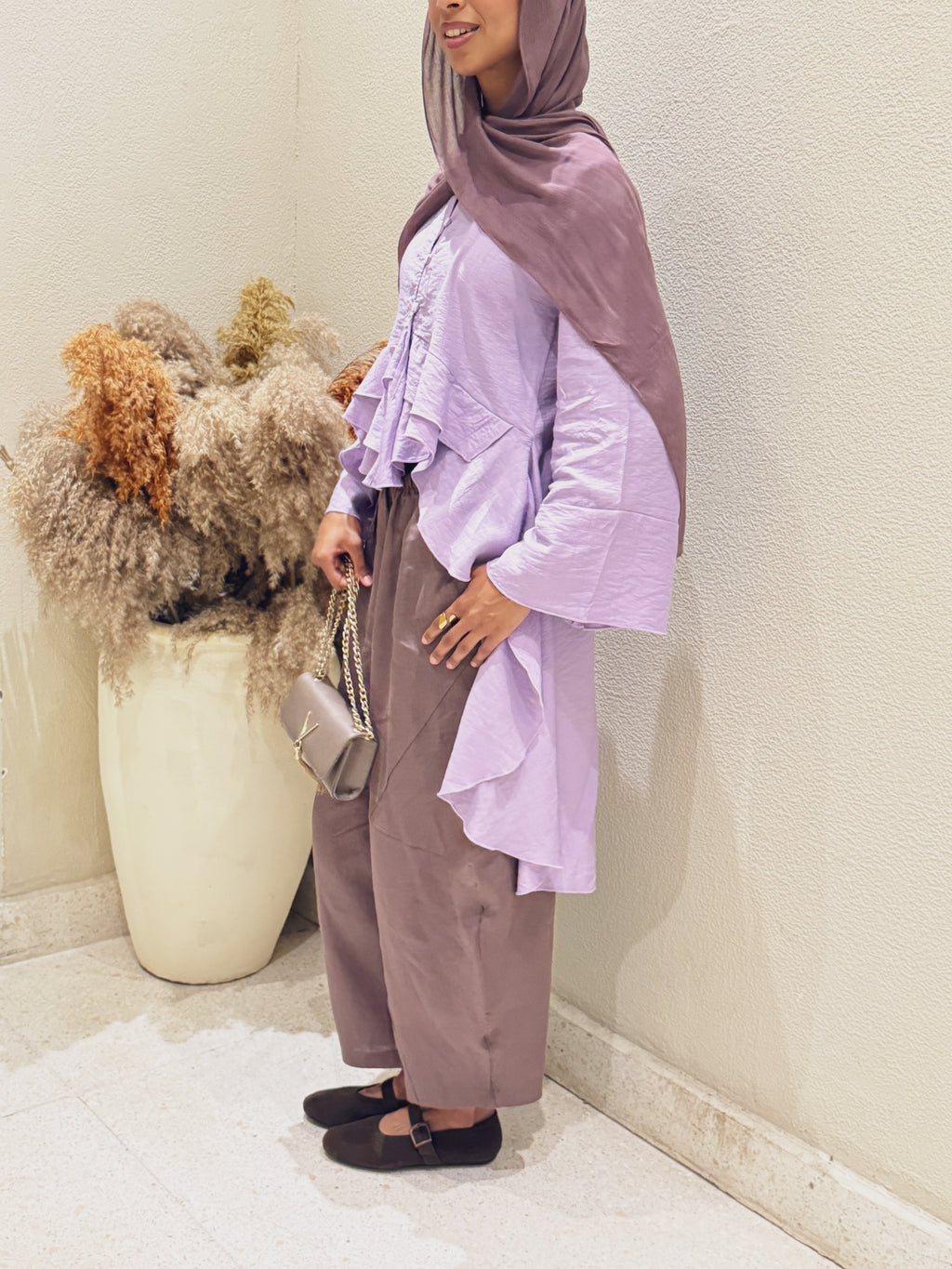 Butterfly Blouse - Lilac