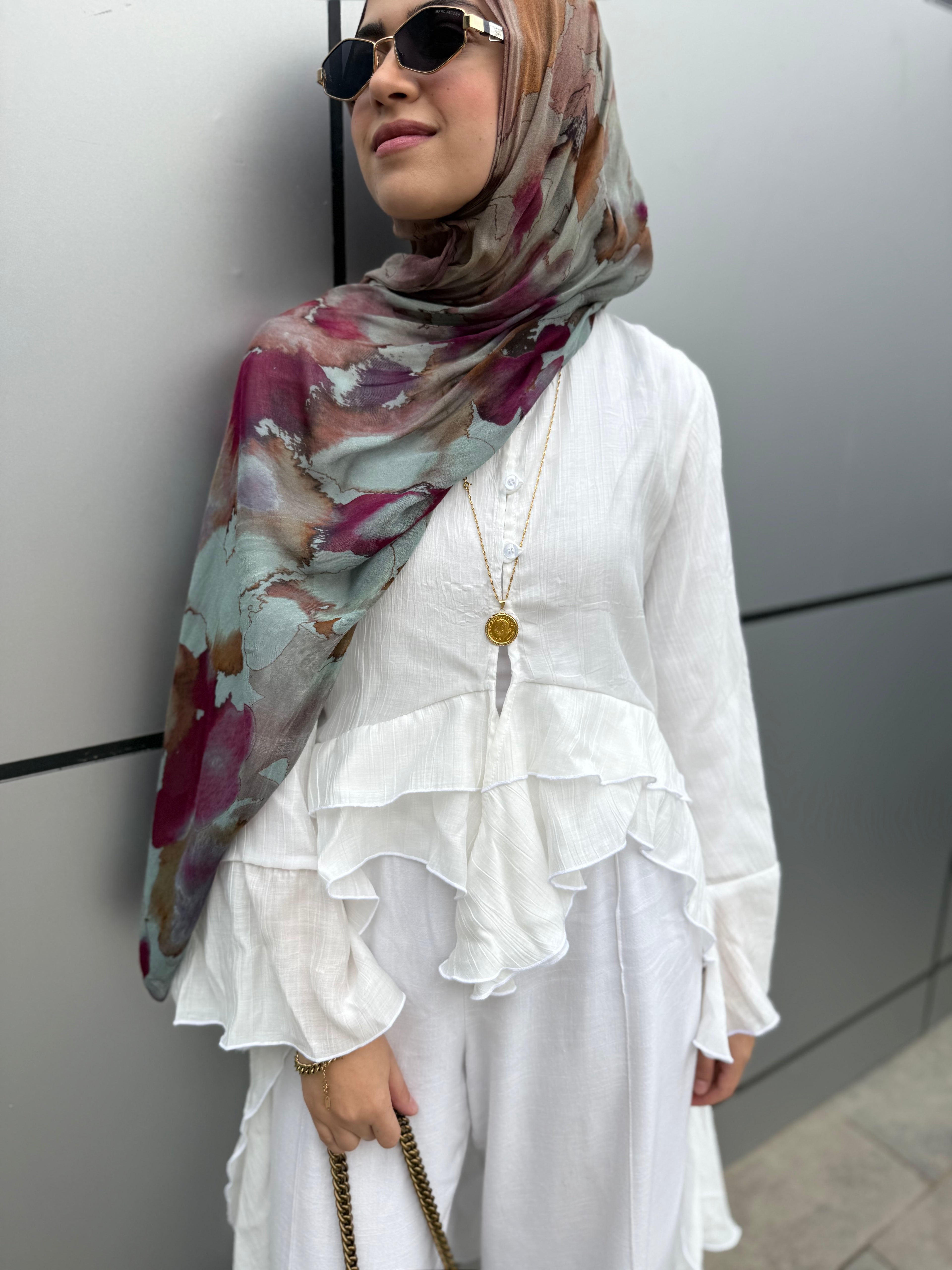PRE-ORDER Butterfly Blouse - White