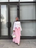Crushed Skirt - Pink