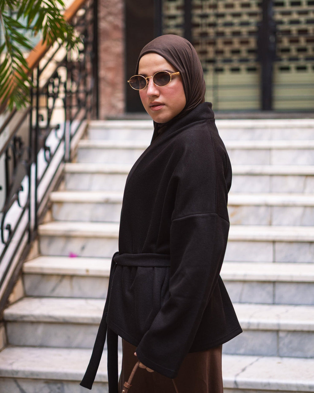 Everyday Wrap Cardigan - Black