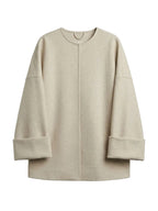 Oversized Wool Blouse