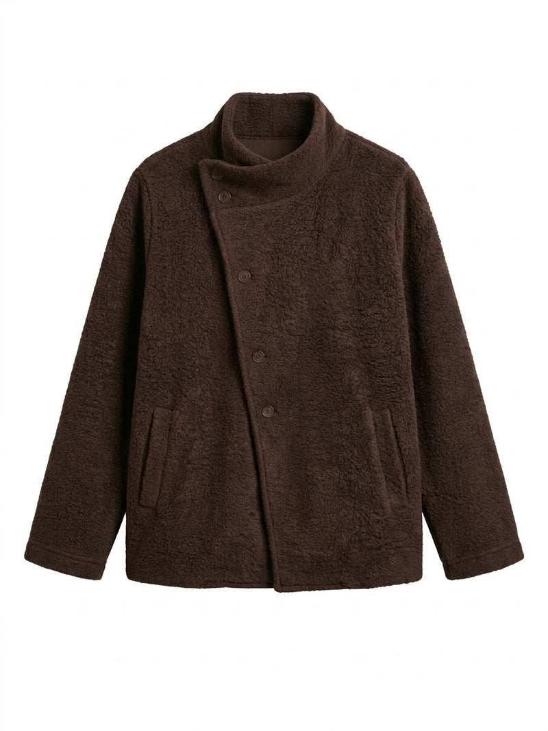 Mohair Coat - Brown