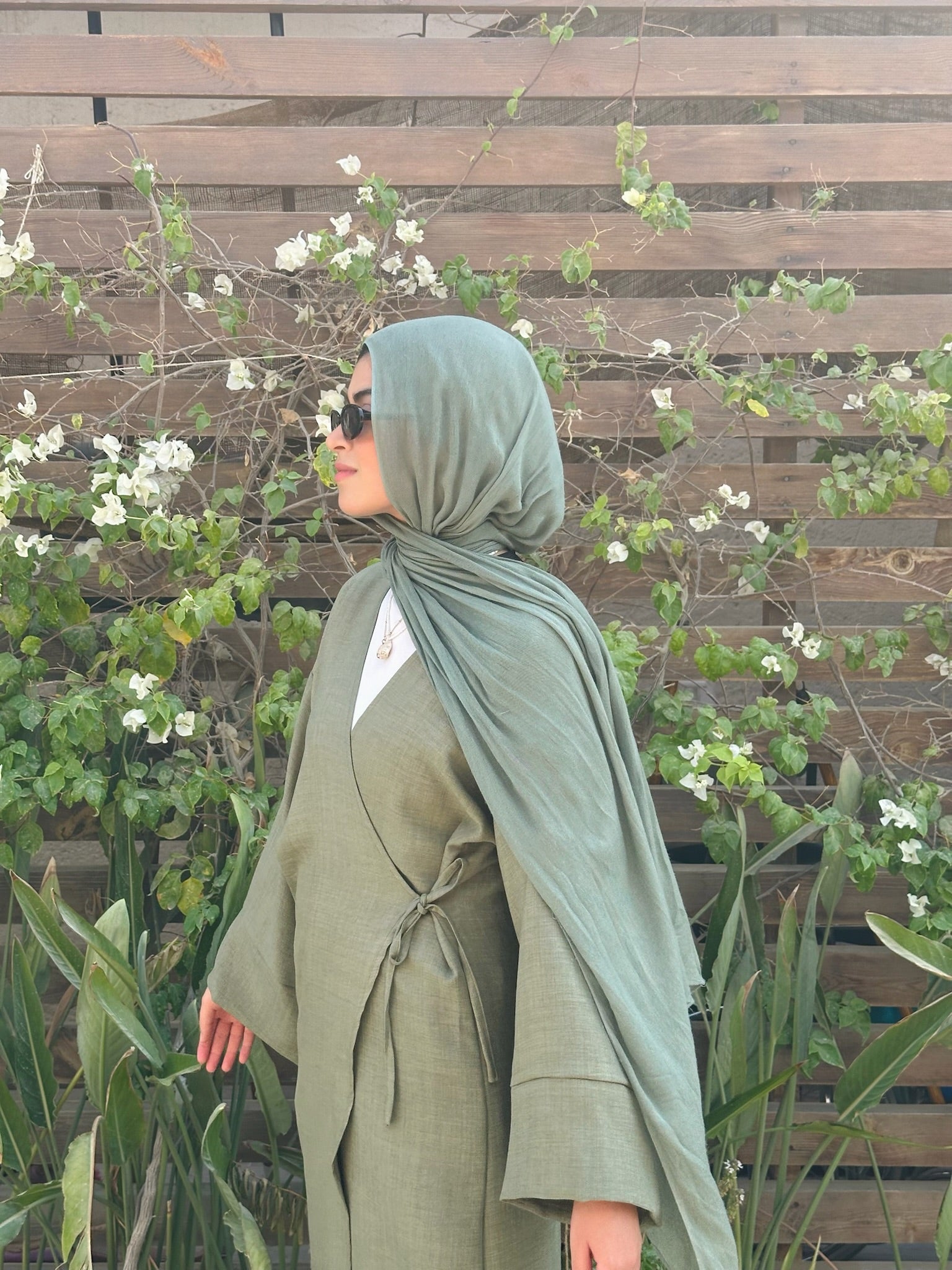 Nature Wrapped Dress - Light Green