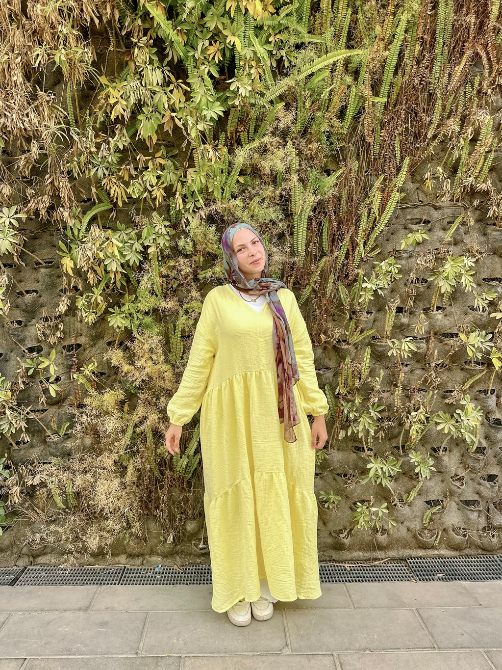 Zeyna Dress - Butter Yellow