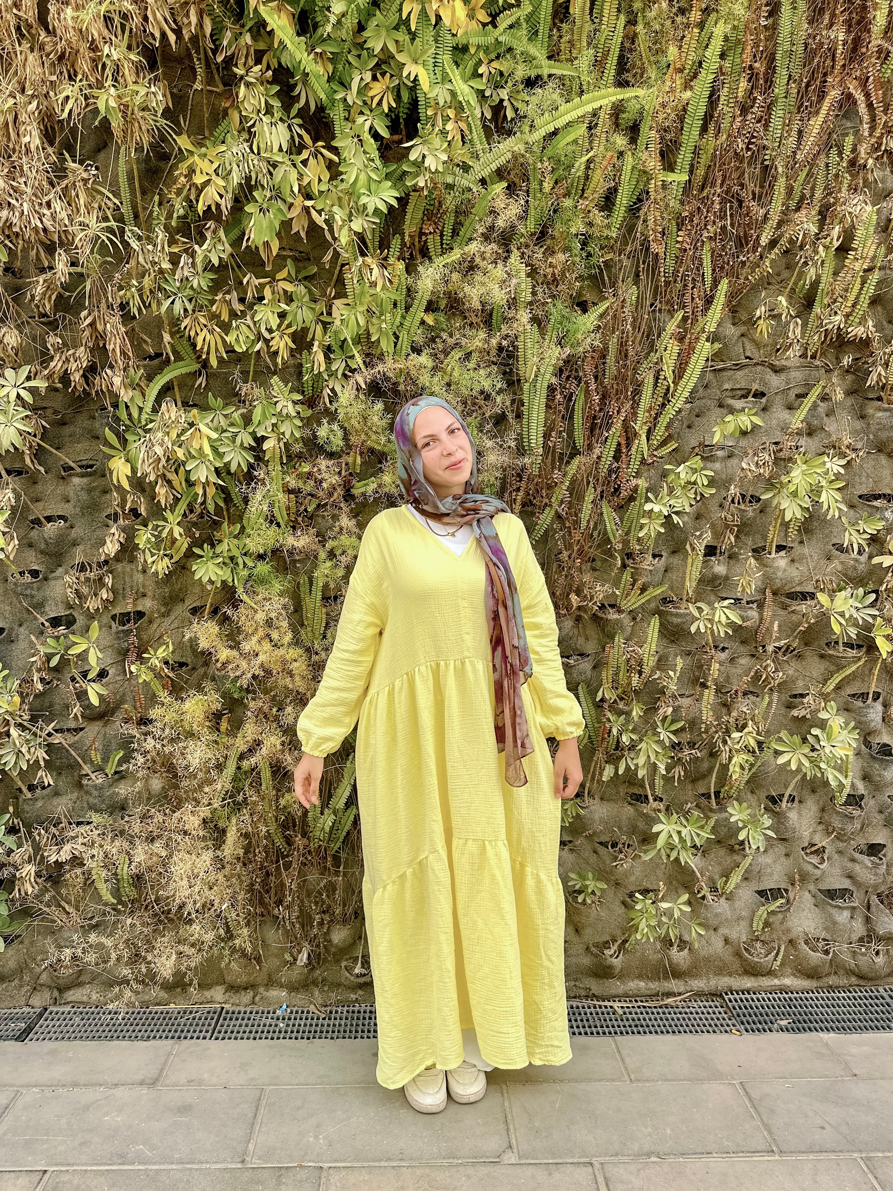Zeyna Dress - Butter Yellow